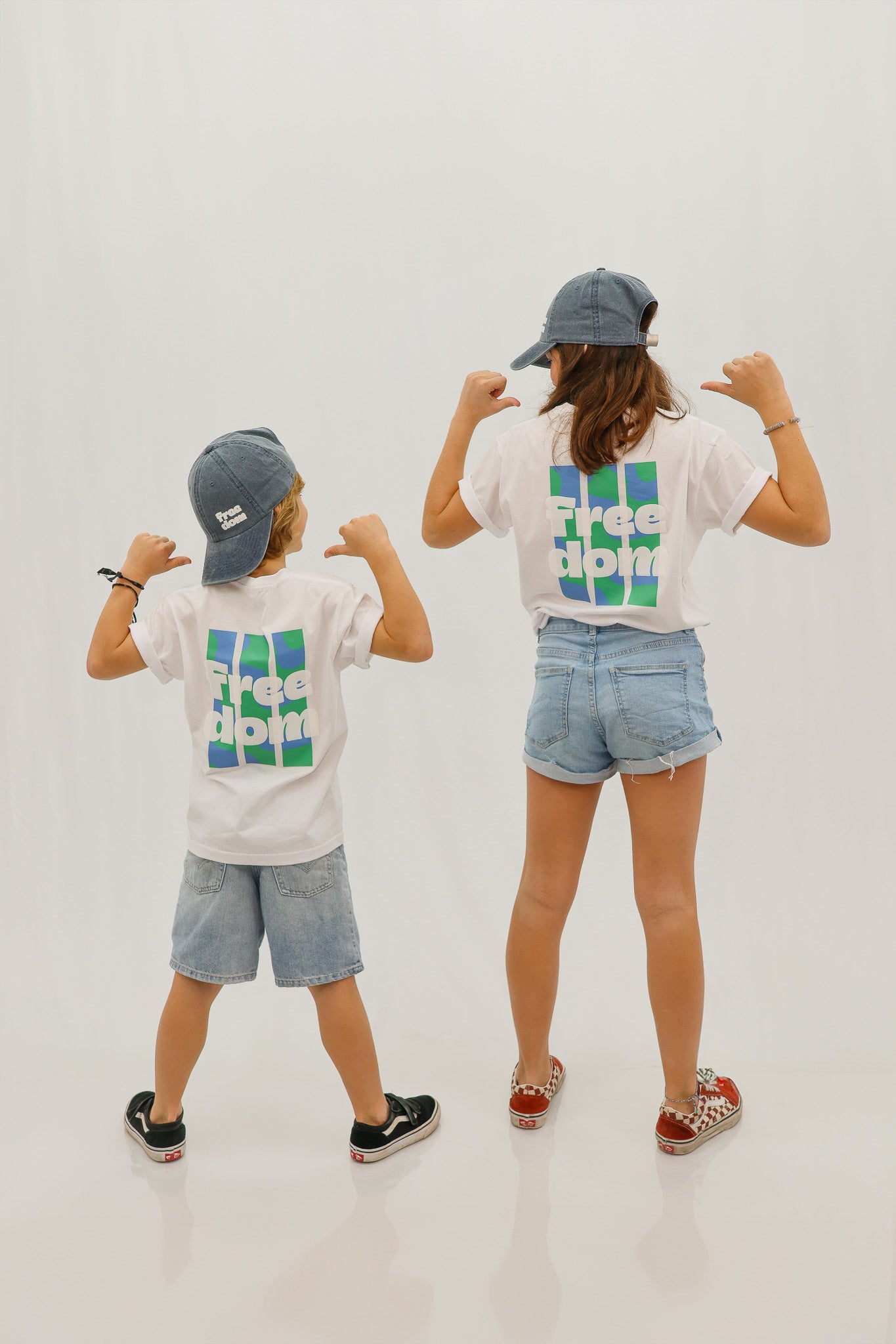T-SHIRT CRIANÇA FREEDOM BLUE