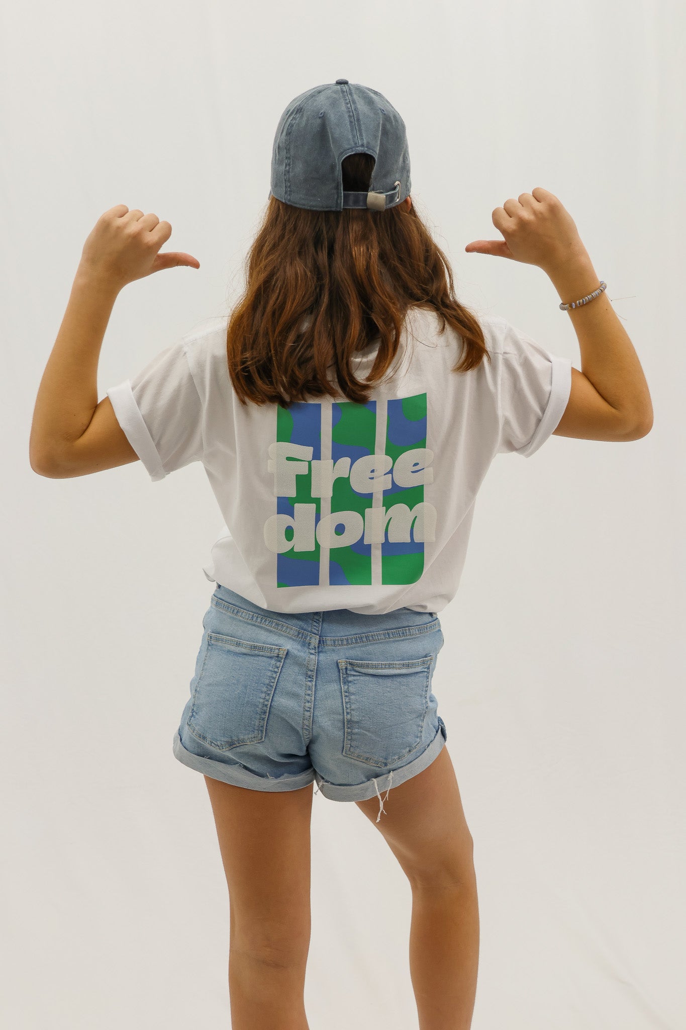 T-SHIRT CRIANÇA FREEDOM BLUE