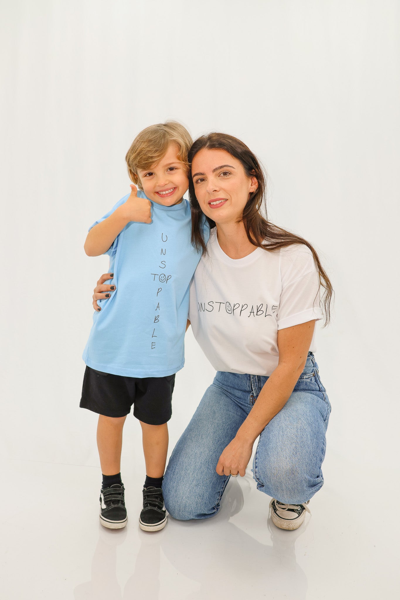 T-SHIRT CRIANÇA UNSTOPPABLE BLUE