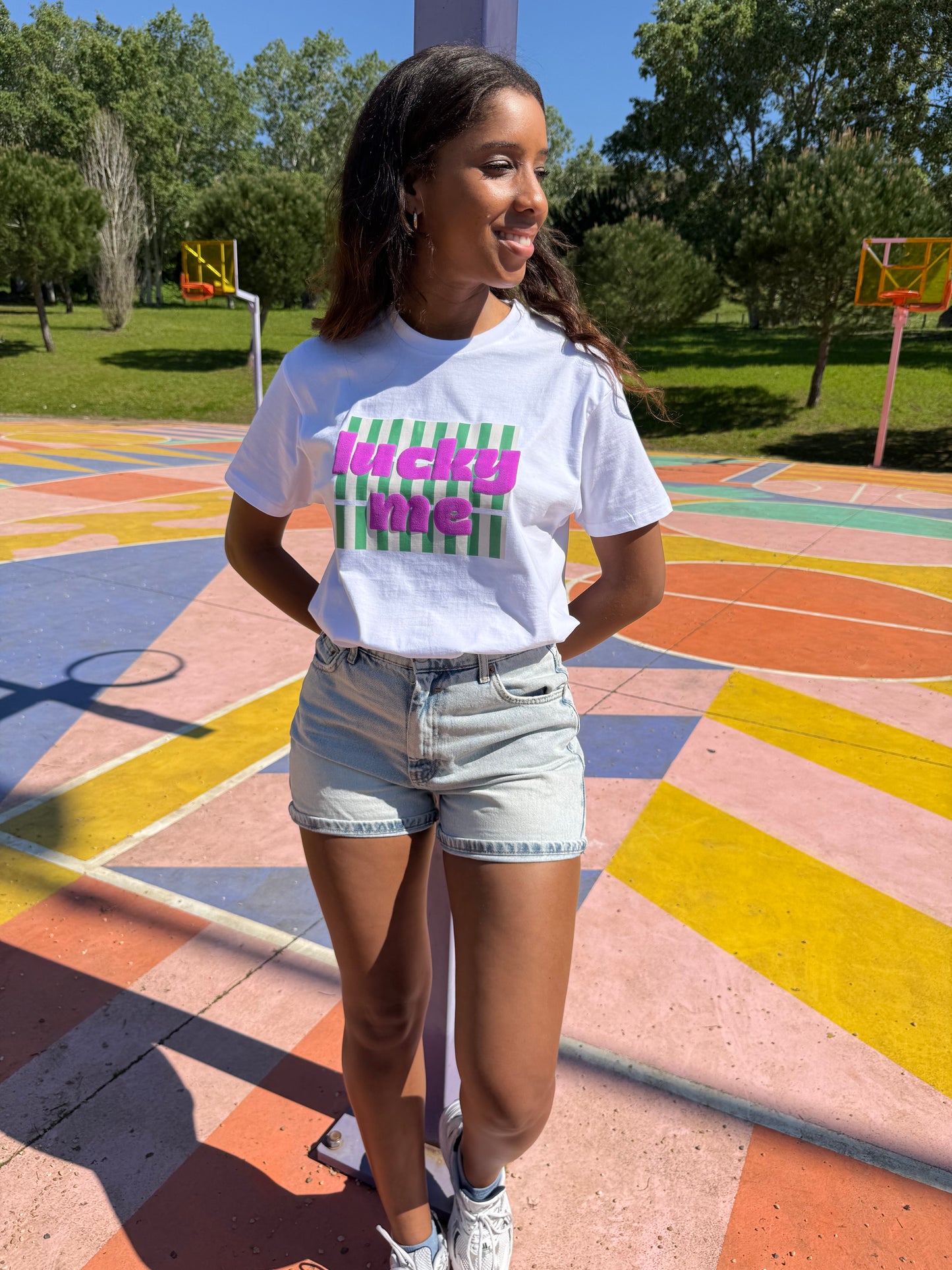 T-SHIRT MULHER LUCKY ME