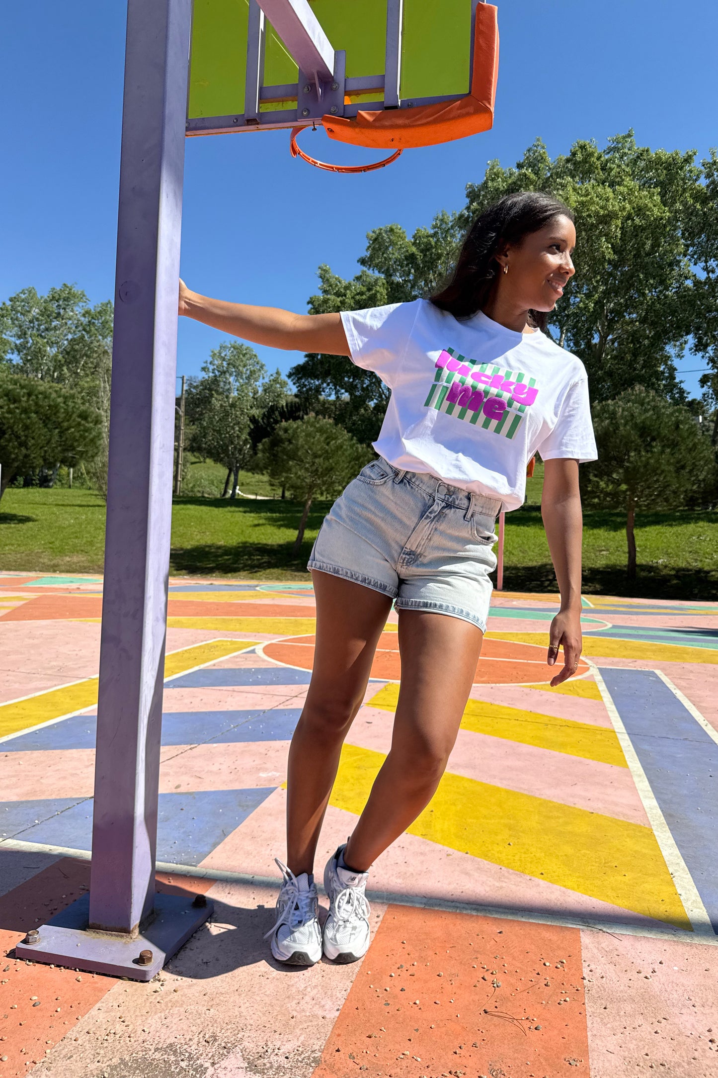 T-SHIRT MULHER LUCKY ME