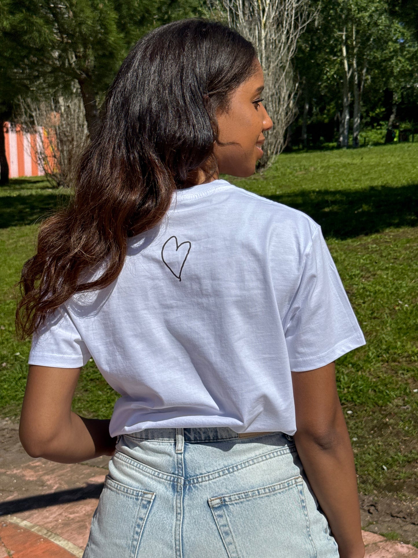 UNSTOPPABLE WOMEN'S T-SHIRT WHITE