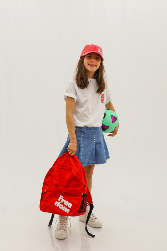 T-SHIRT CRIANÇA FREEDOM RED