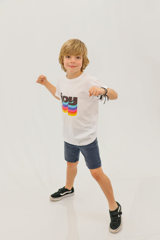 T-SHIRT CRIANÇA JOY