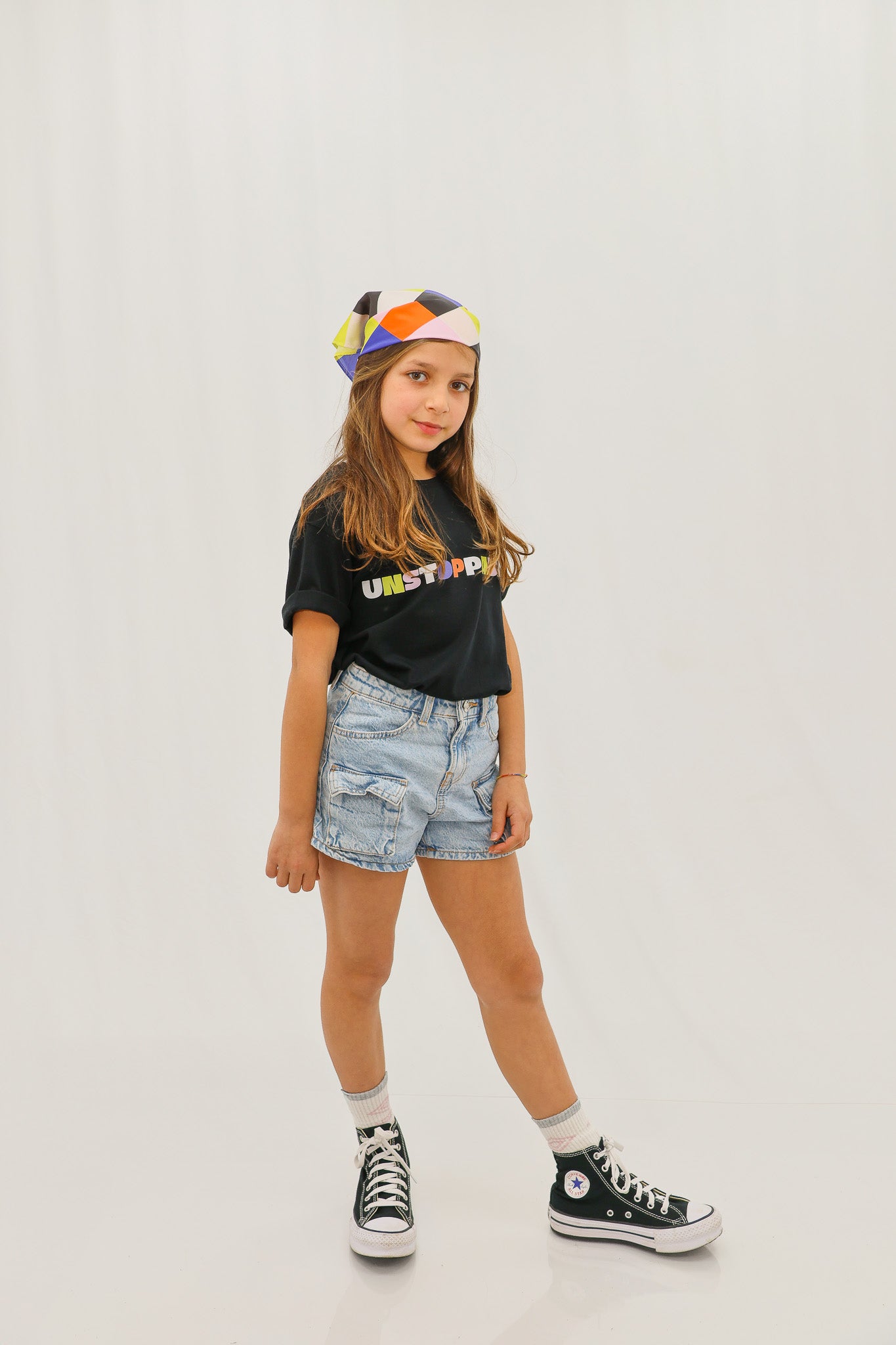 T-SHIRT CRIANÇA UNSTOPPABLE BLACK