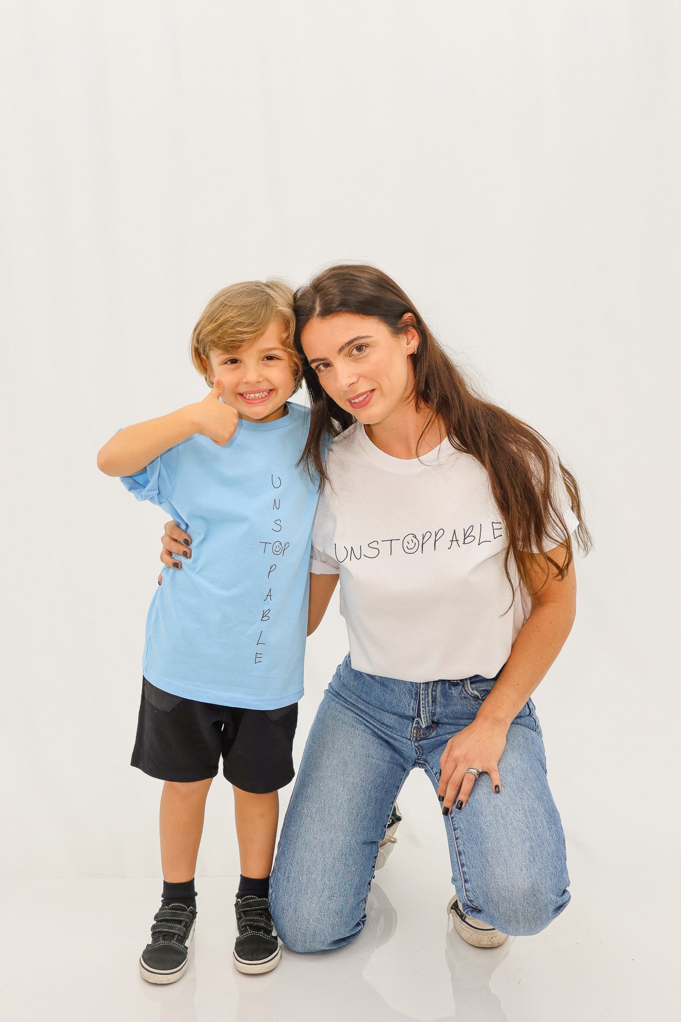 T-SHIRT CRIANÇA UNSTOPPABLE BLUE